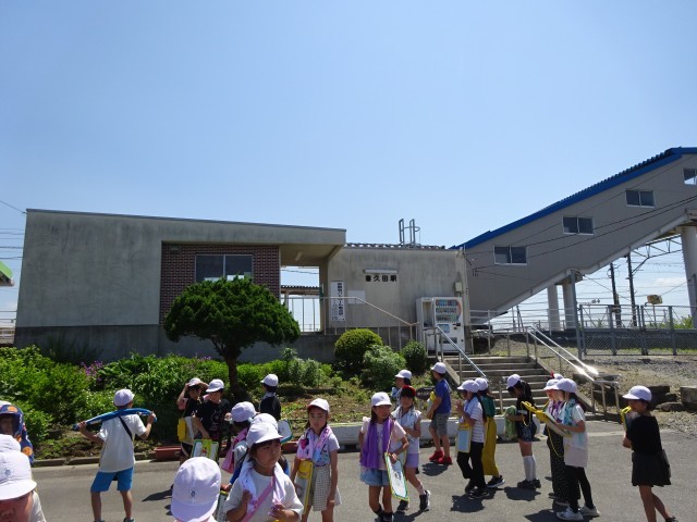 駅舎を見ました