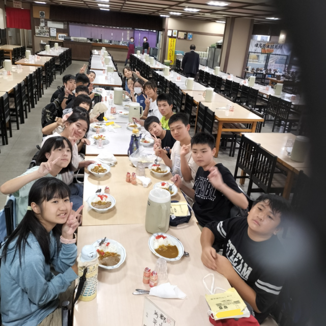 お昼の時間にホッと一息
