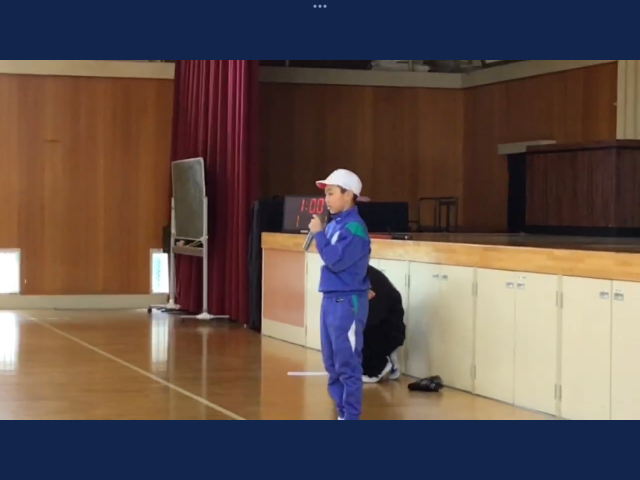 なわとび記録会実行委員のみんな