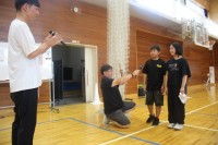 昨年度優勝育成会による選手宣誓