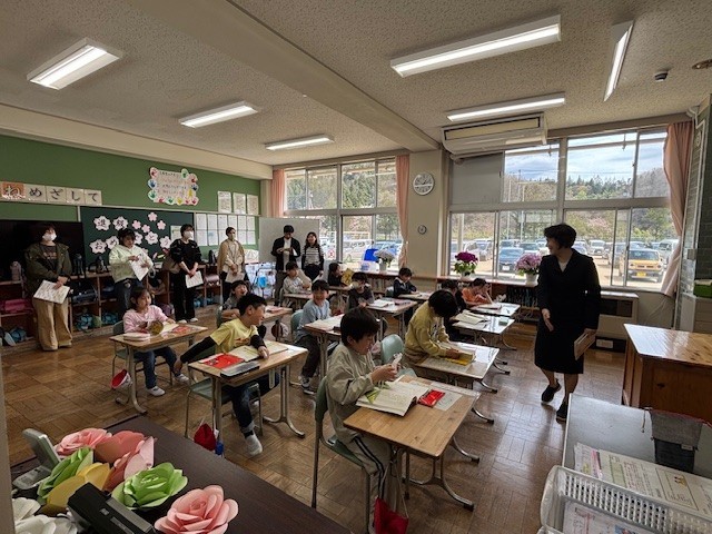 ２年生　国語科　春がいっぱい