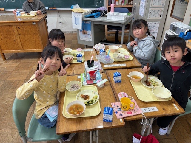 １年生も大喜び