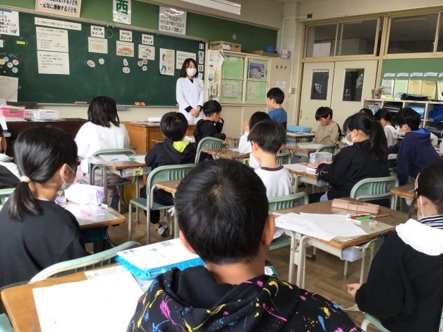 学習して、考えたことを発表！