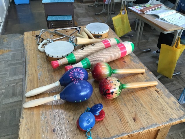 いろんな楽器を使って！