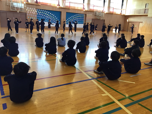 4年生に見てもらいました