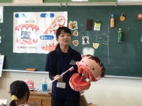 歯の裏側も磨こうね