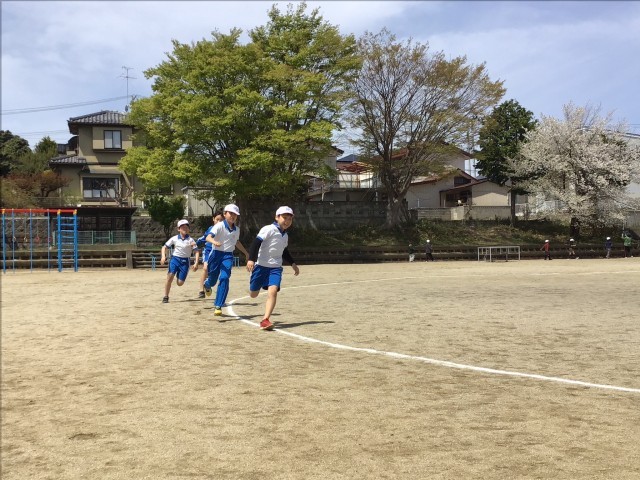 運動会練習写真