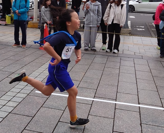 ５年女子アンカー