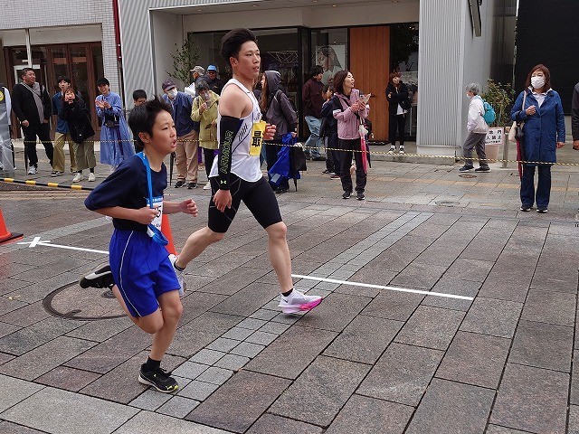 ６年生男子アンカー