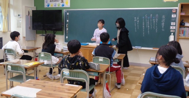 放送委員会（活動反省）