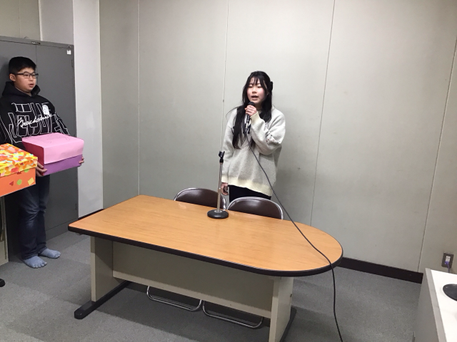 6年生からのお礼の言葉