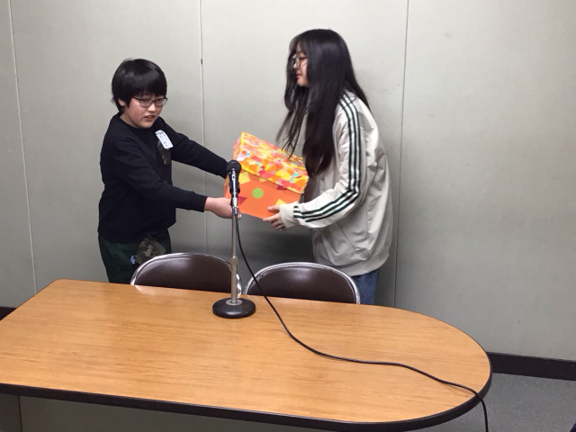 6年生からのプレゼント