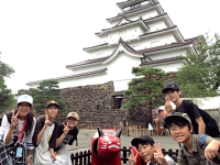 絶景、鶴ヶ城