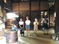野口英世の生家での様子