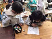 進行の分担を考えている様子