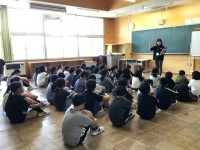 学年集会の様子