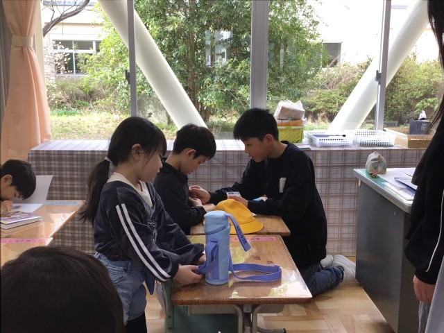 １組お手伝い！