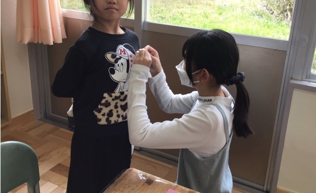 ２組お手伝い！