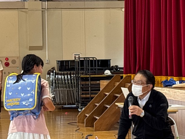 代表児童による演技②