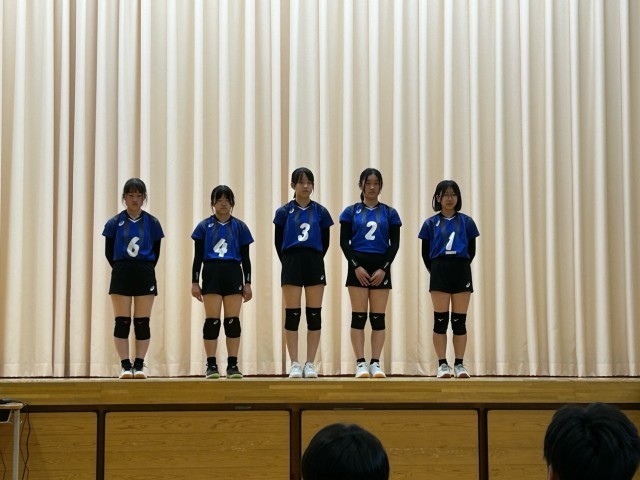 バレーボール部