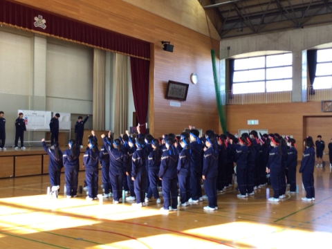 ２年生、頑張るぞ～！