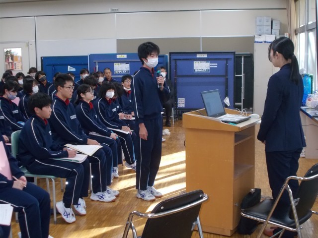 薬物乱用防止教室③