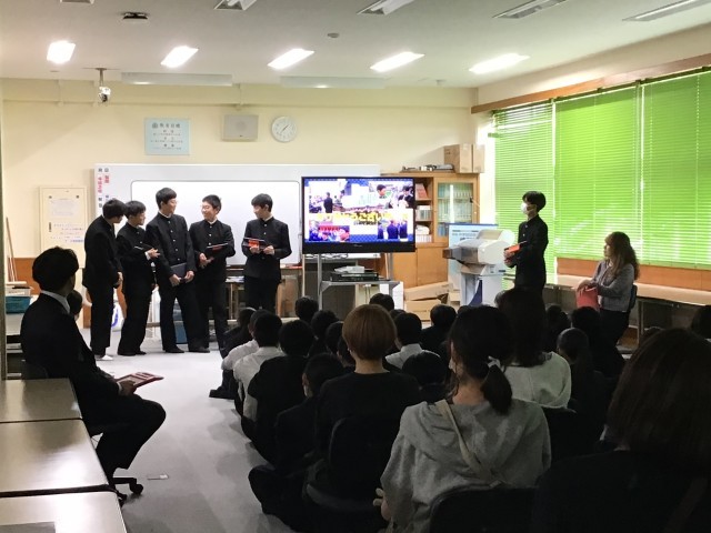 3年生　修学旅行　旅行記発表