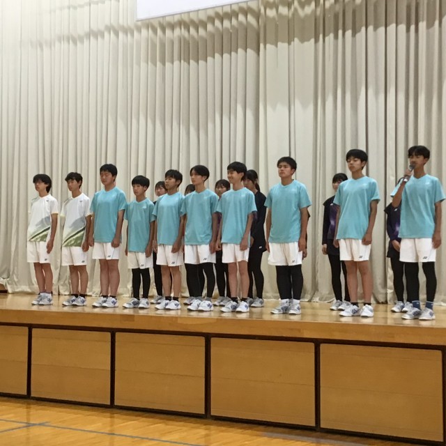 男子ソフトテニス部
