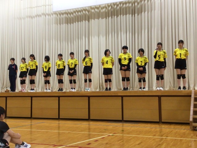 バレーボール部