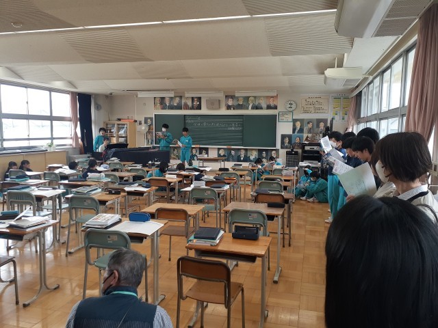 ３年２組　音楽
