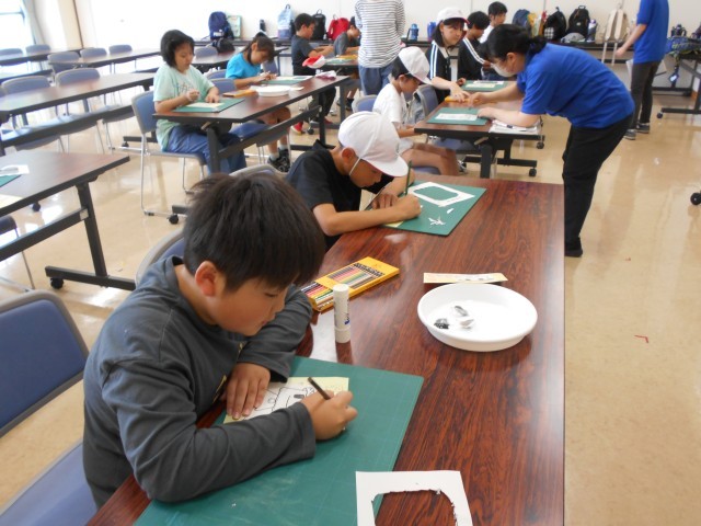 切り絵体験